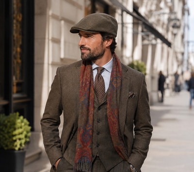 Barbour Waterproof Beaufort Flat Cap MSRP$75 British Heritage