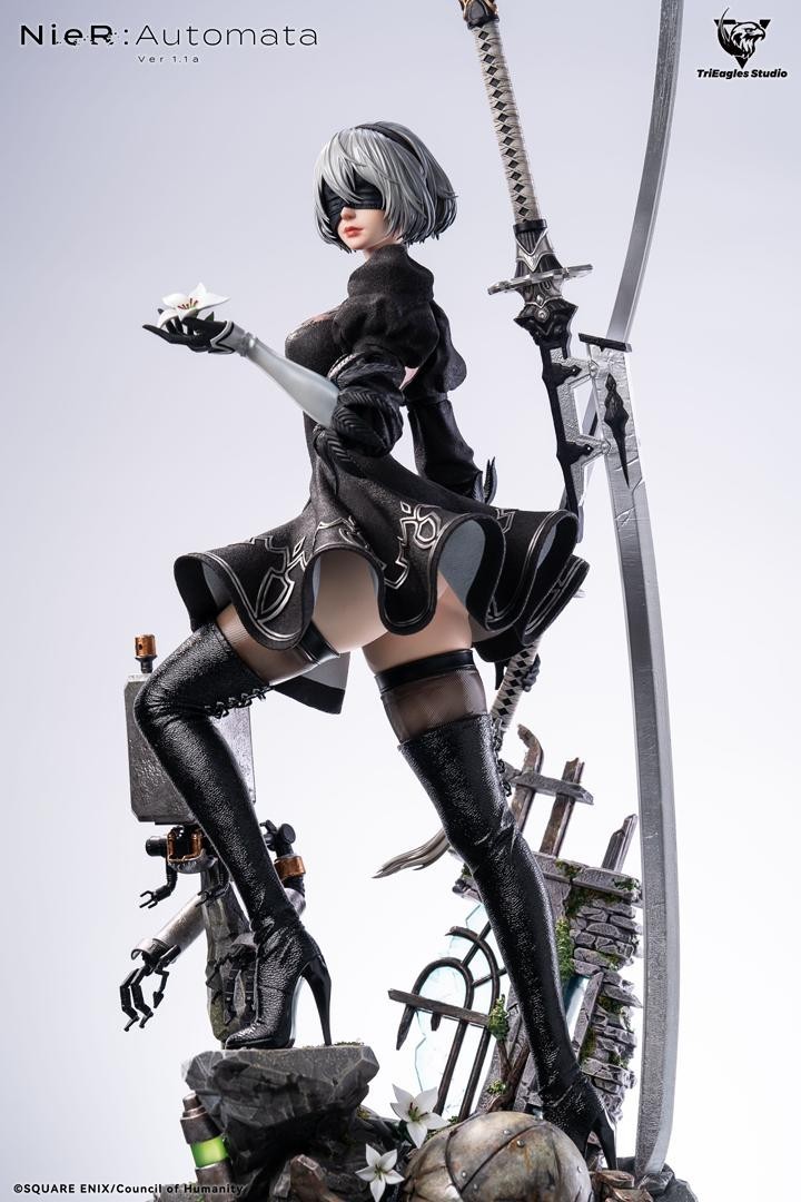 TRIEAGLES Studio Licensed NieR: Automata 1/4 Resin 2b YoRHa No. 2