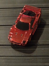 Rare Tyco Red Chrome Ferrari F40 440 Wide Chassis Super Clean