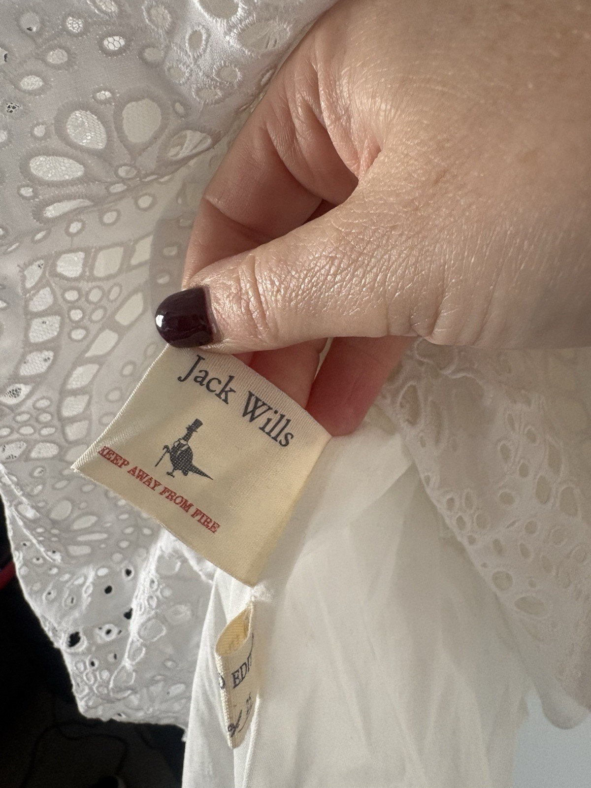 BNWT Rare Archival Jack Wills Enid Bodice Dress Limited Edition 1 of 25 Sample image 6