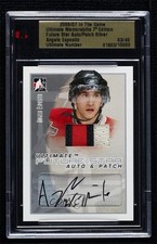 2006-07 ITG Ultimate Memorabilia 7th Edition 3/40 Angelo Esposito Patch Auto 4f5