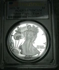 2021-W American Eagle Type 2 Silver PCGS PR70 DCAM FIRST STRIKE Slabbed BOX 032A