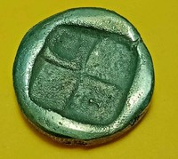 UNRESEARCHED ANCIENT GREEK SILVER COIN 23,4 G
