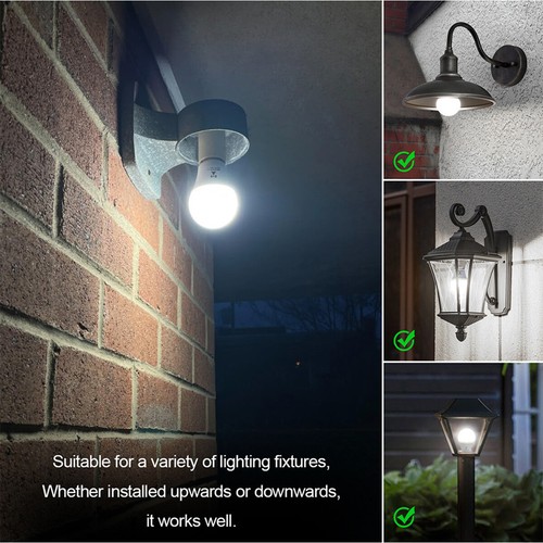 Mikrowelle Radar Induktion 12W LED Glühbirne Sensor LED Lampe E27 220V 6500K - Bild 8 von 10