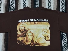 90s HANSON vtg T Shirt Middle of Nowhere Pop Band photo promo single stitch L