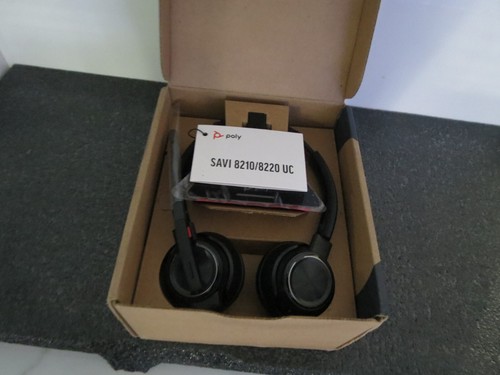 HP, Poly 77T33AA#ABA SAVI 8220 UC DECT BT USB Stereo Wireless Headset New - Photo 3/6