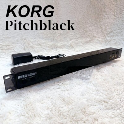 Korg PB-05 Pitchblack Professional Rackmount Tuner PB05 JP Black Audio Equipment