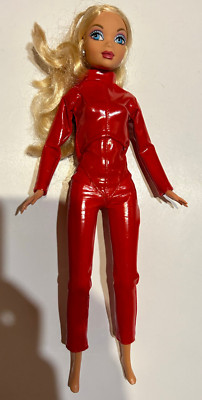Britney Spears OOPS!..I Did It Again 12'' Doll Red PVC Catsuit custom My Scene