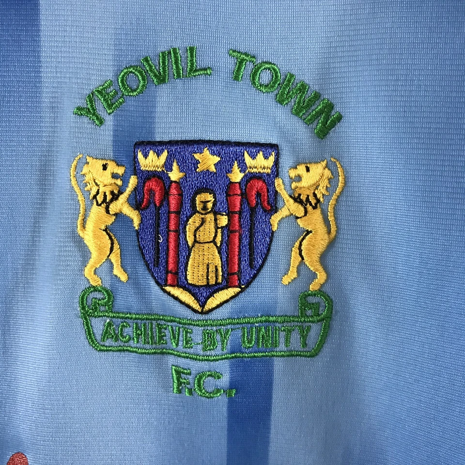 Yeovil Town L/S Away Football Shirt 1991/92 Adults Small Ribero A980 - Image 4 of 4