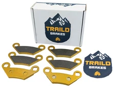Traild Polaris Scrambler 850 2013-2026 Ceramic Brake Pad Set Front & Rear