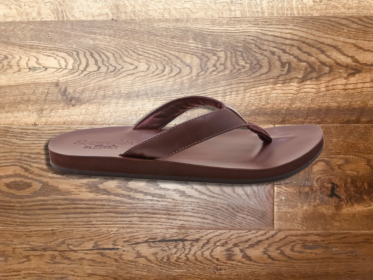 靴 Abercrombie&Fitch 25cm Rubber Flip-Flops Abercrombie & Fitch flip flop in black | ASOS