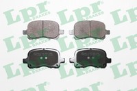 LPR 05P768 Brake Pad Set, Disc Brake For Toyota
