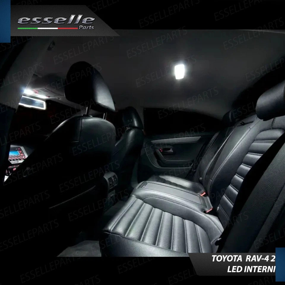 KIT LED INTERNI TOYOTA RAV-4 2 II KIT DI CONVERSIONE COMPLETA 100% NO ERROR - Immagine 3 di 3