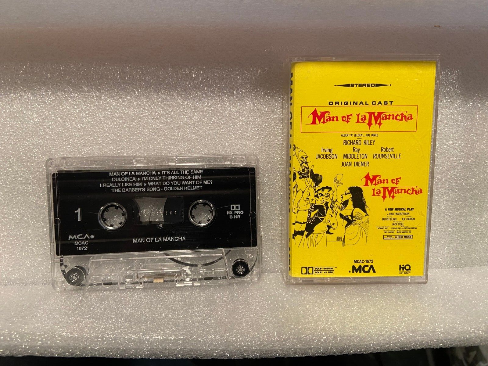 Original Cast Man Of La Mancha Cassette *Pre Owned* bbb1 76732167243| eBay