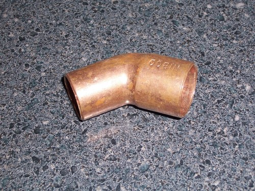 Copper 3/4" Street 45 Degree Elbow Lot of 4pcs