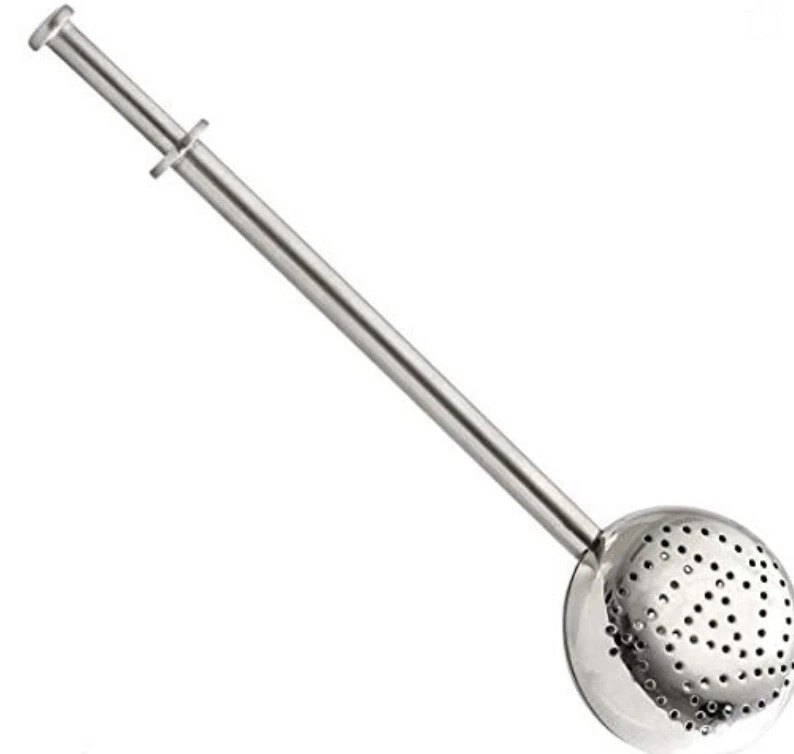 INFUSOR DE TÉ NORPRO PUSH'N FILL, REDONDO 5527 Foto 4 de 4