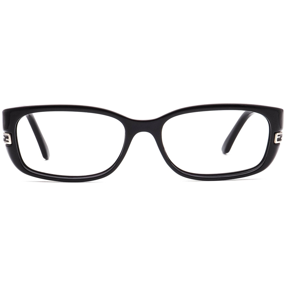 Fendi Eyeglasses F999 001 Polished Black Rectangular Frame  display picture 3