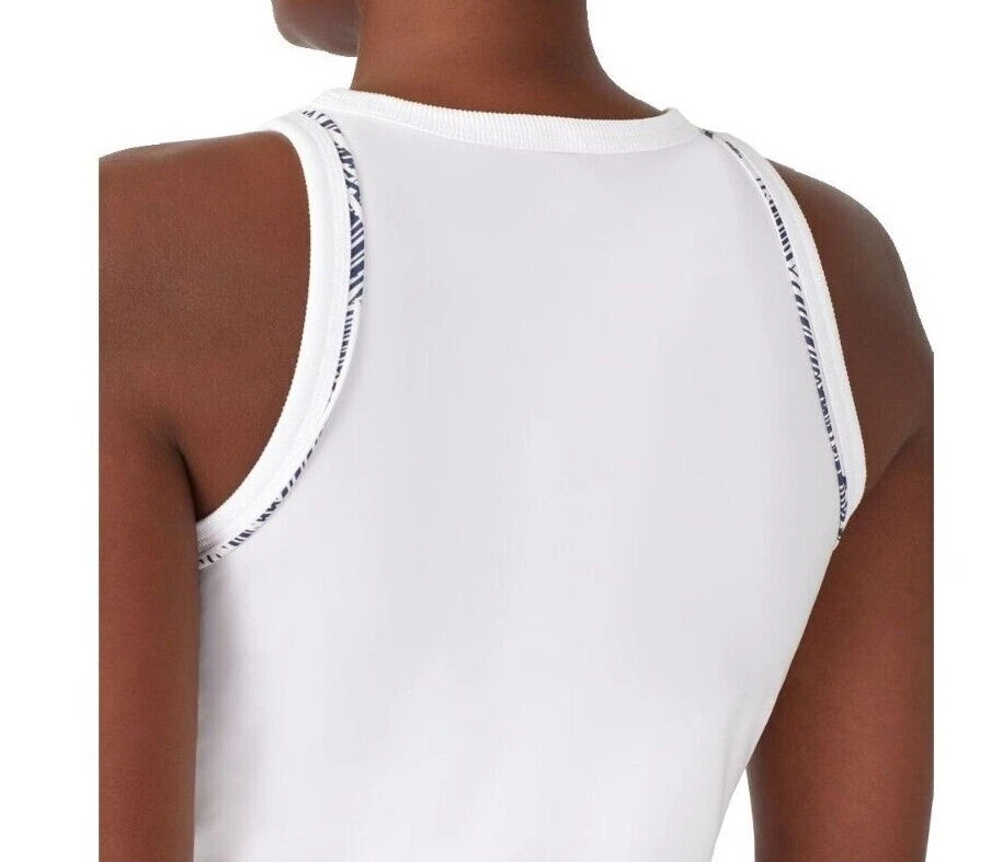 Женская теннисная майка FILA Foul Line с высоким вырезом — рекомендуемая розничная цена производителя 70 долл. США — новая с бирками! - Изображение 2 из 3