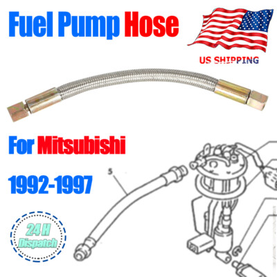#ad High Pressure Fuel Pump Hose For 92 97 Mitsubishi Montero 3000GT Dodge Stealth $19.99