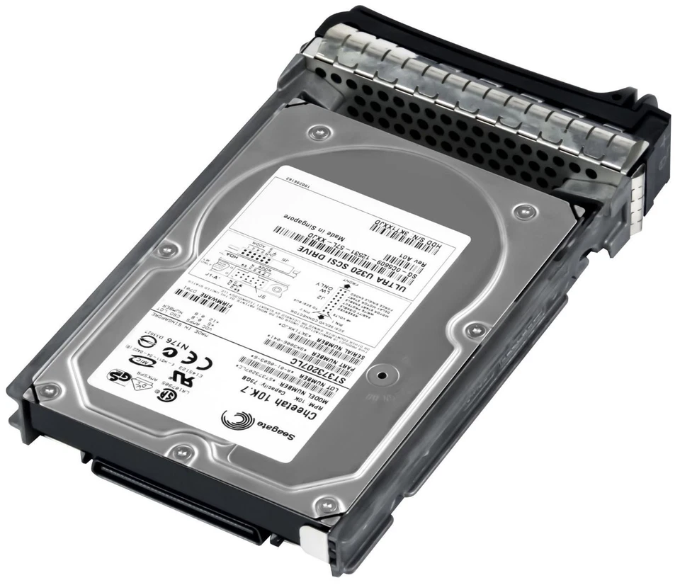 Hard Dell 0C5609 C5609 73GB 10000U/Min 8MB SCSI U320 ST373207LC 3.5'' Inch - Image 3 of 3