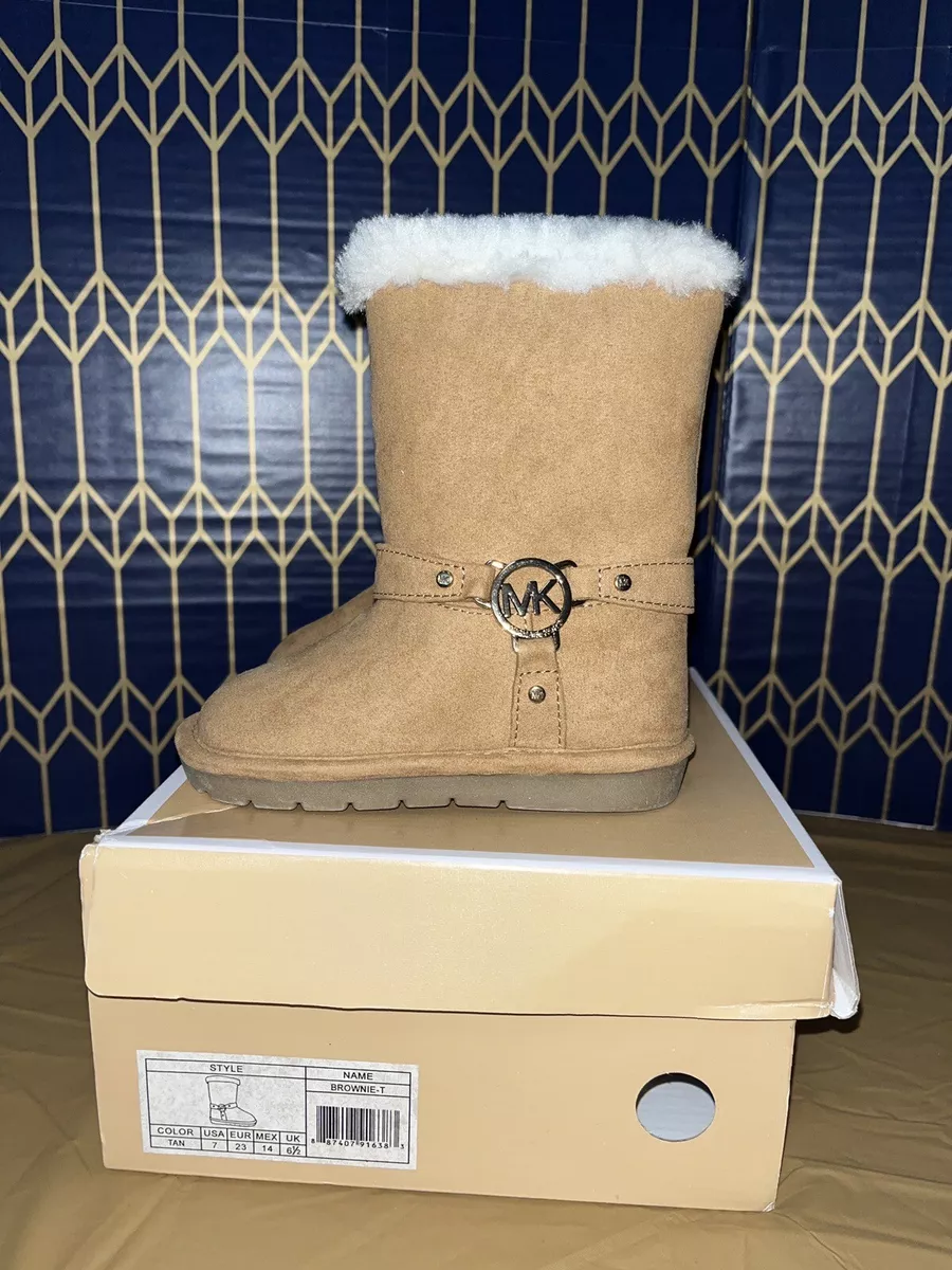 Little girl hotsell michael kors boots