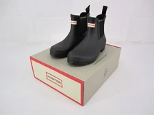 Genuine Hunter Original Chelsea Women's Waterproof Rain Boots Black New in Box