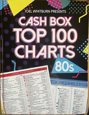 Cash Box Chart Joel Whitburn Presents Cash Box Top 100 Charts 80s | eBay