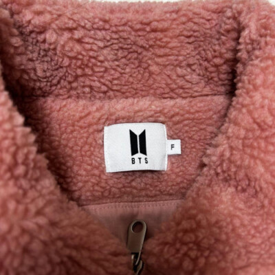 Good condition BTS JIN boa jacket pop-up fan goods | eBay