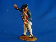 CORM-628 - American Continental Infantry Loading - AWI - Conte - 54mm Metal