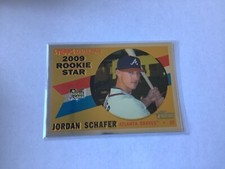 2009 Topps Heritage Chrome /1960 Jordan Schafer #CHR186