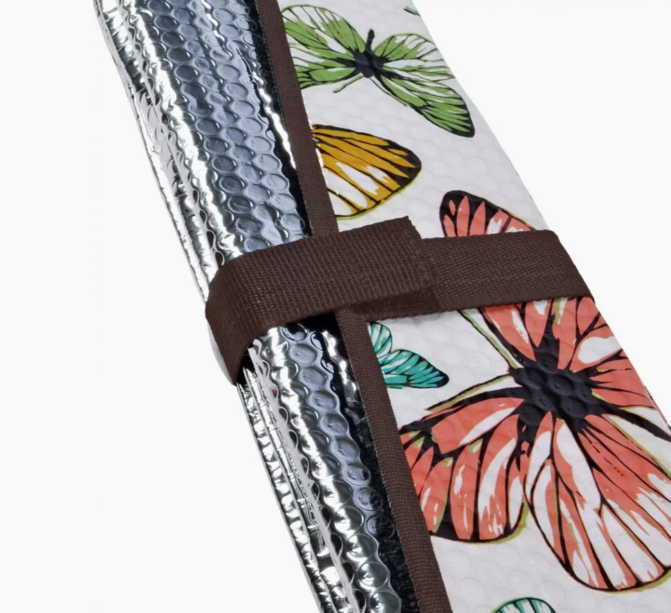 For Mazda New Large 57x27 Butterfly Car Windshield Popups Sunshade Bundle