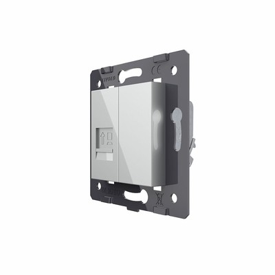 LIVOLO Innenleben RJ45 Netzwerkdose CAT6A LAN Datendose VL-C7-1CAT6A-15 Grau