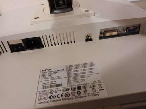 Ecran moniteur Fujitsu B19-5 ECO TFT DVI-D VGA 5ms 1280 x 1024 5:4 HP 2W +câbles - Photo 7/9