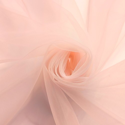 5 yards/lot Wedding Veil Tulle Plain Nylon Mesh Fabric Stage Craft DIY Material - Picture 5 of 16
