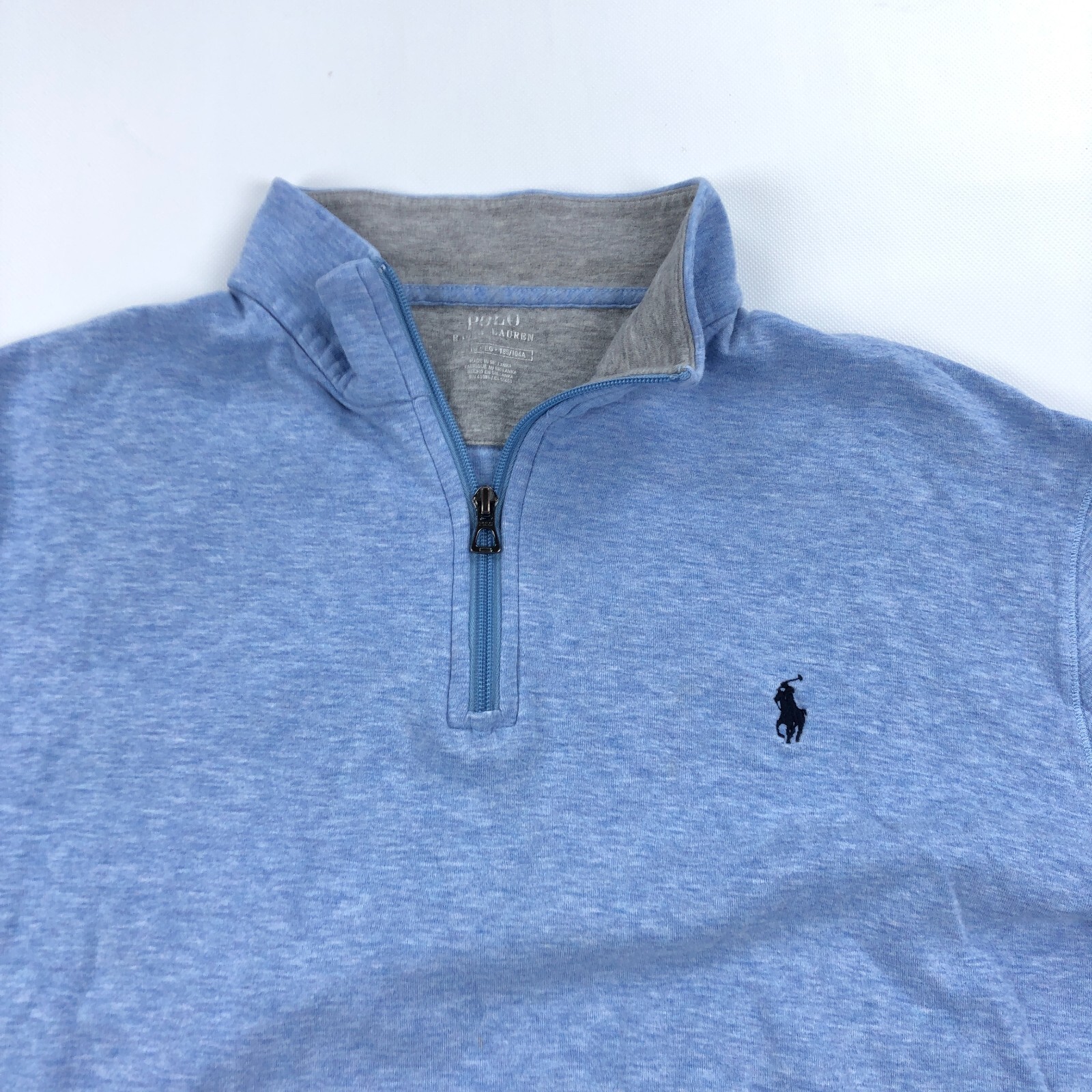PONY Ralph Lauren Polo Performance Uomo XL Felpa 1 4 Zip