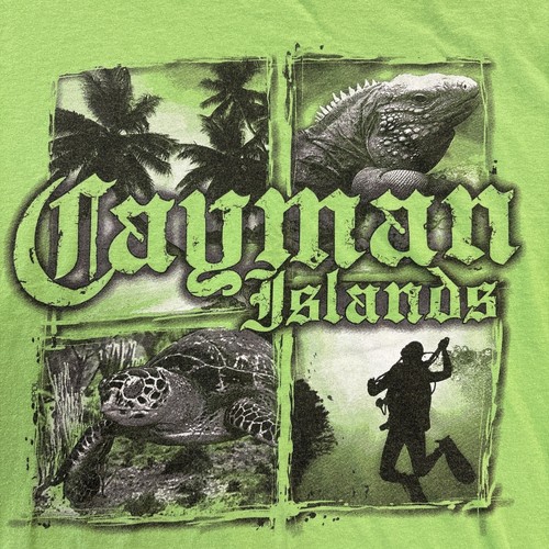 Vintage Cayman Islands T-shirt Size XL - Picture 2 of 14