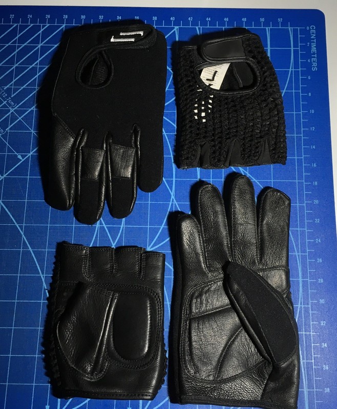 Leather Wheel Chair/Training Gloves 2 pair