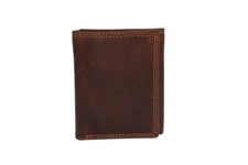 CAZORO Wallets for Men RFID Blocking Slim Trifold Vintage Leather Men's...