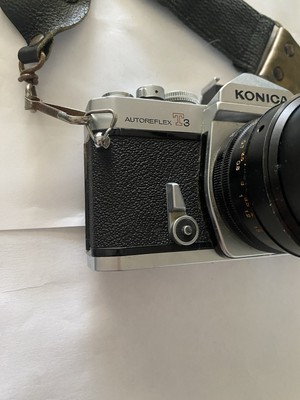 As Is]KONICA Autoreflex T3 35mm SLR Film Camera + Hexanon AR 50mm F1.7 #1105