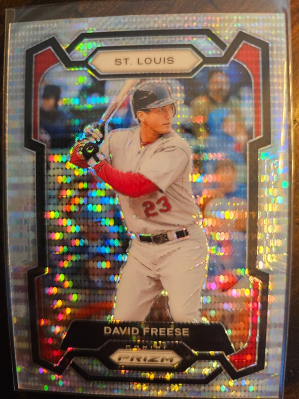 2024 Prizm David Freese Pulsar #140 093/499