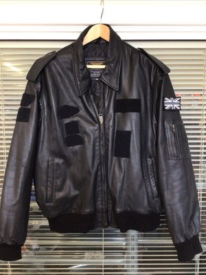 Transair Leder Flightline Pilotenjacke Größe 48