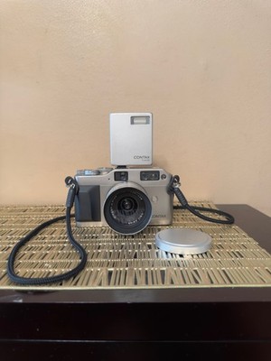 Contax G1 GREEN LABEL + Zeiss 28mm f2.8 Biogon + TLA 140 Flash - Working/Tested