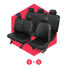 Autositzbezüge Universal Schonbezüge für Citroen Jumpy II (07-16) BUS 6-Sitze
