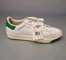 ADIDAS Rod Laver LEATHER Tennis Shoes Sz 10US 9.5UK 44EU NWT Fairway Green