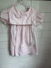 Vintage Toddler Girls Sailor Dress Size 2T with Pocket