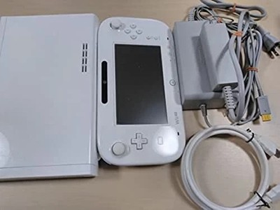 Nintendo Wii U Premium Set 32GB Weiß Handheld-Konsole Spielbereit Set Japan
