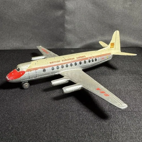Vintage Dinky Meccano England 706 Viscount British European Airways Plane