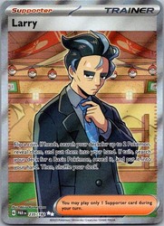 Larry 235/182 Paradox Rift Ultra Rare Full Art Holo