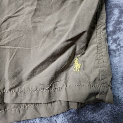 Polo Ralph Lauren Swim Trunks 3XB Big Khaki Pony Logo Drawstring Mesh-Lined - Picture 2 of 7