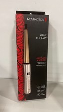 REMINGTON Shine Therapy Argan Oil Keratin Infused 1"-1 " Tapered Curling Wand